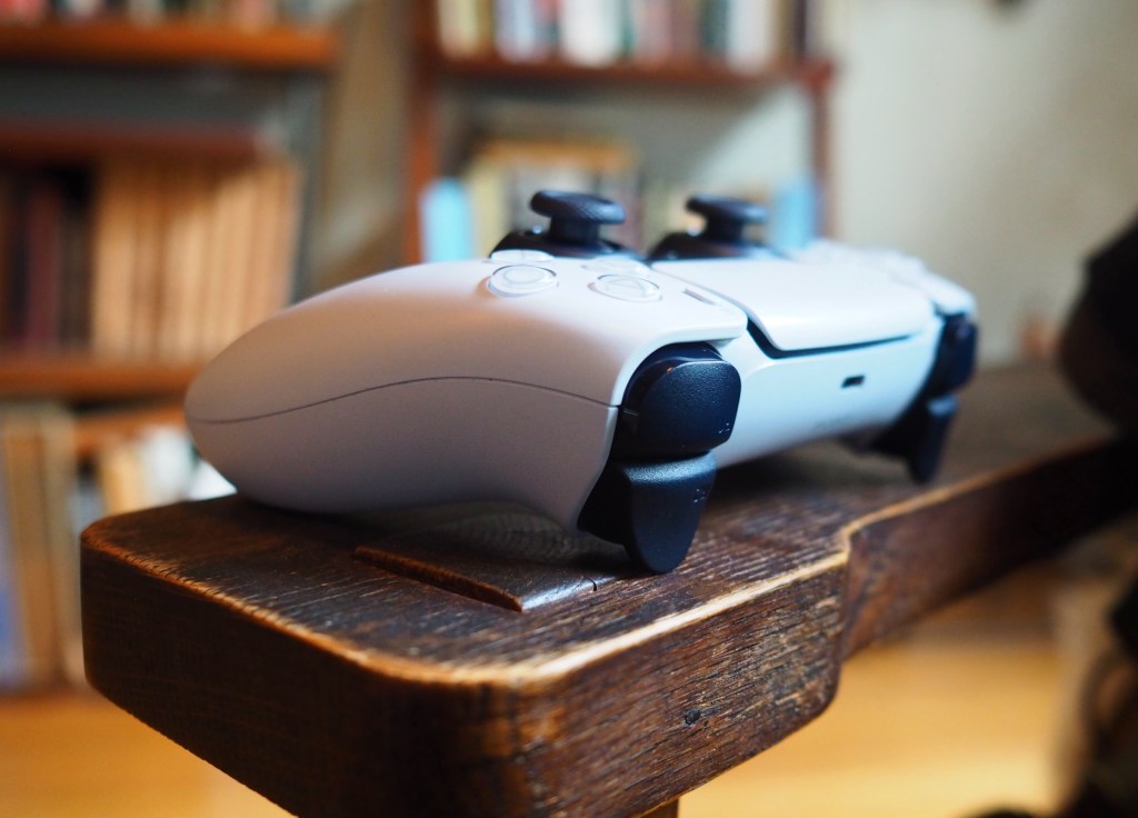 Close up image of a Sony DualSense controller