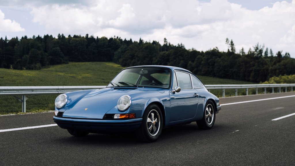 1972 Gemini Blue Porsche 911