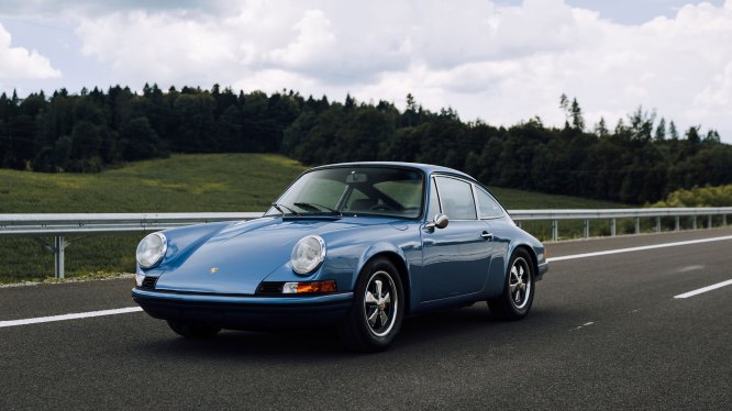 1972 Gemini Blue Porsche 911
