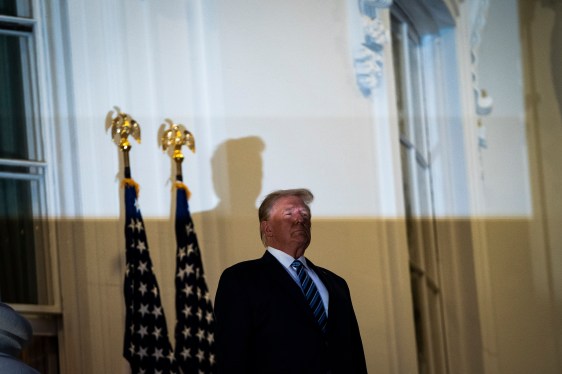 Trump at the White House