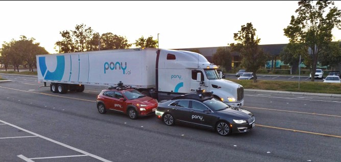 Pony ai autonomous vehicle