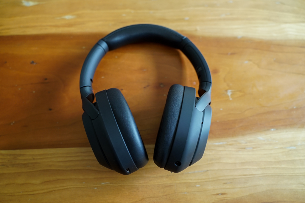 Sony WH-1000XM4 laying on table