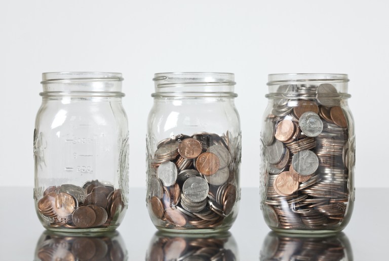 Jars of Coins