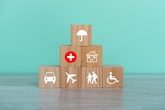 Insurance concept illustration