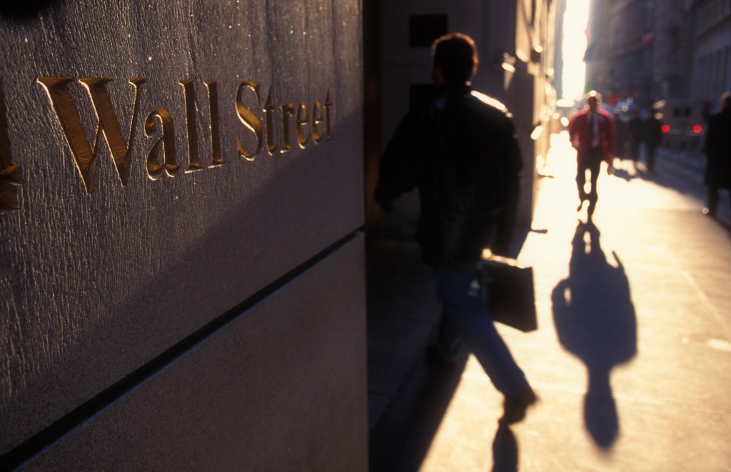 Some brokers arrive in Wall Street very early in the morning