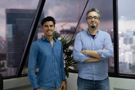 Kyklo founders Remi Ducrocq and Fabien Legouic