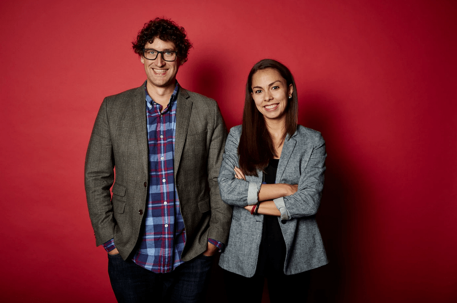 John Talbott, Madeline Parra, Purple Dot founders