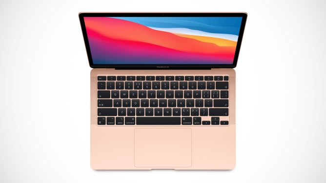 MacBook Air gold