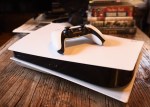 A PS5 and controller.