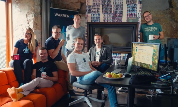 Distributed cloud platform startup Warren's team