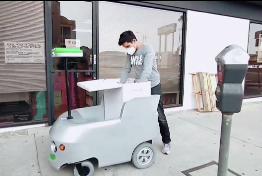 Tortoise delivery cart