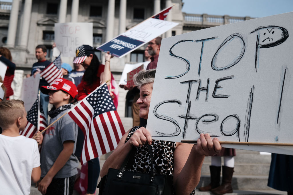 Stop the steal sign