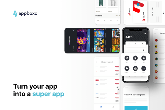 An image of Appboxo's mini-app ecosystem