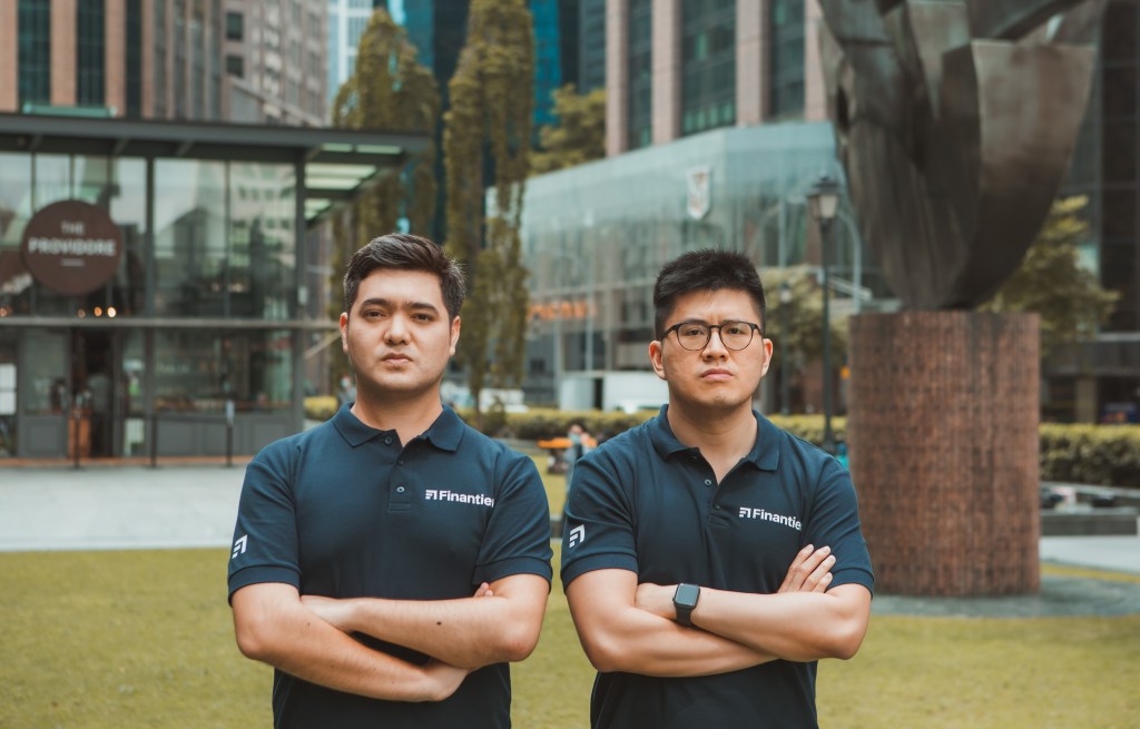 Finantier co-founders Keng Low and Diego Rojas