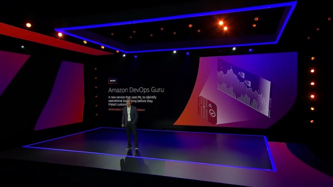 DevOps Guru intro by Andy Jassy at AWS re:Invent 2020