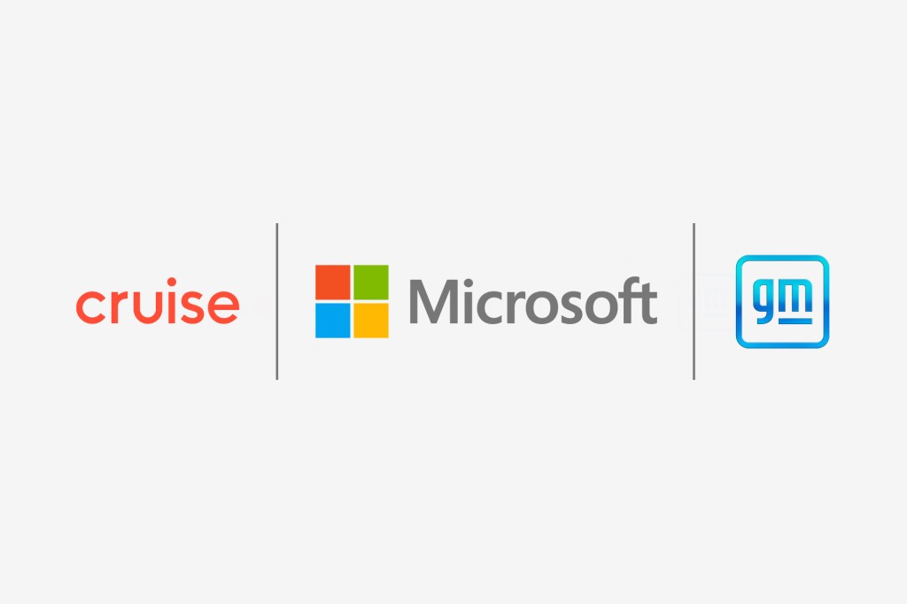 Cruise Microsoft GM logo