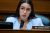 AOC in a hearing