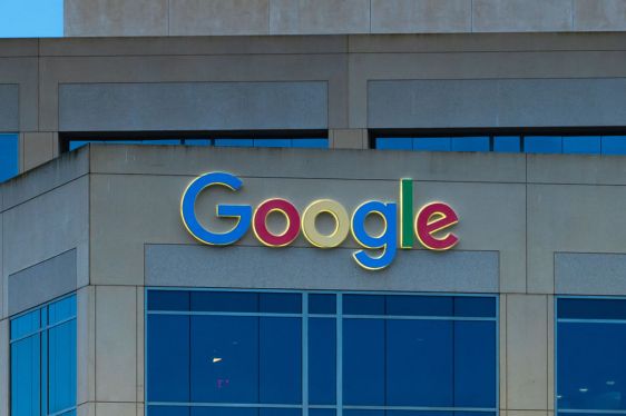 General views of the Google Irvine offices on October 23, 2020 in Irvine, California.