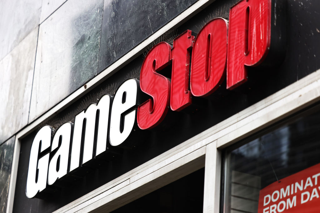 GameStop store signage
