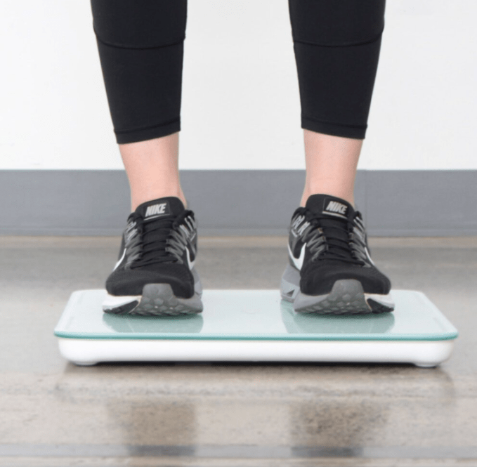 Zibrio's smart scale for assessing postural stability, or balance