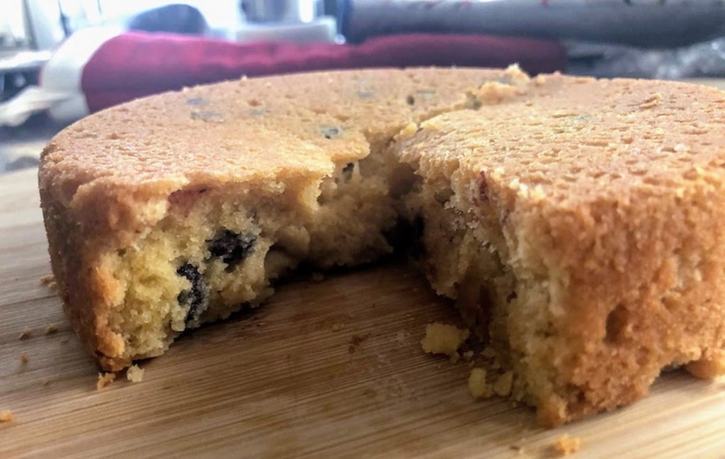 A cake-cookie hybrid called a cakie.