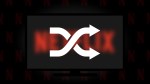 Netflix with shuffle play symbol
