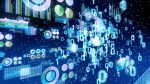 Digital transformation concept. Binary code. Programming.