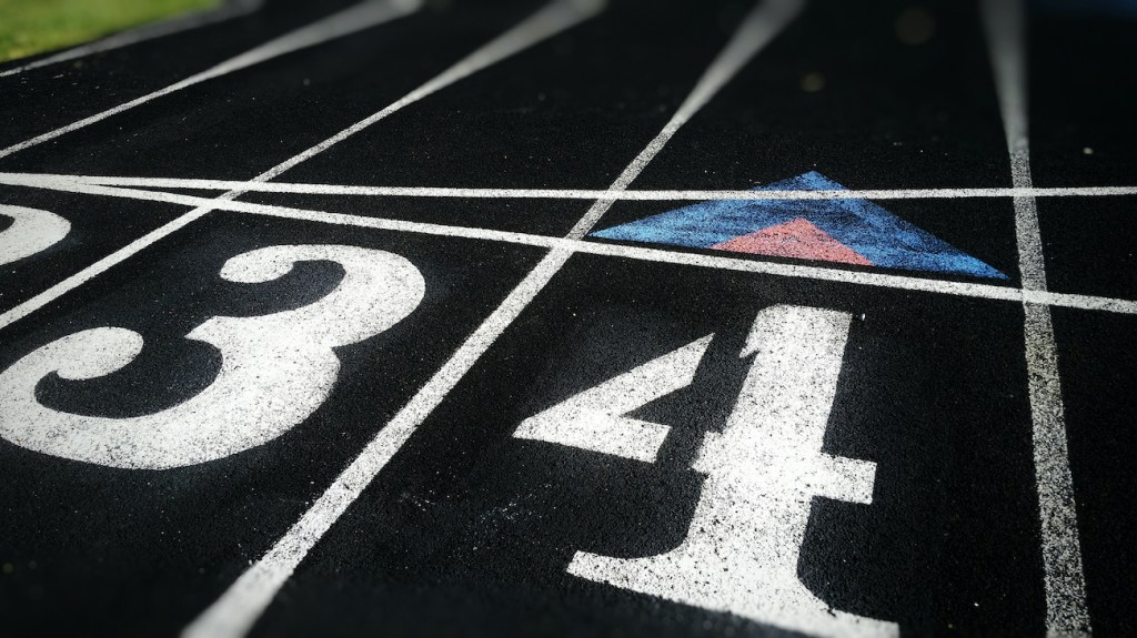 Numbers On Running Track