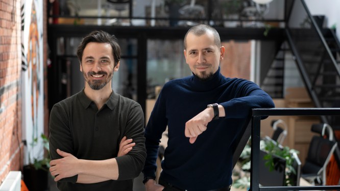 Photo of Saleor's two founders