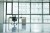 an empty desk in an Empty office