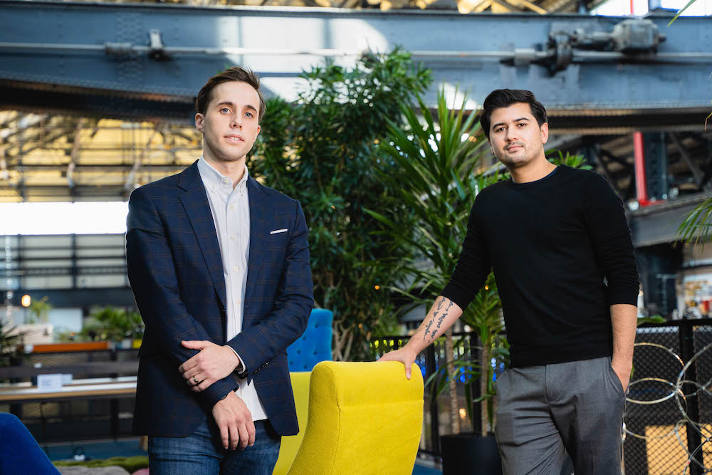 Applied XL founders Francesco Marconi and Erin Riglin
