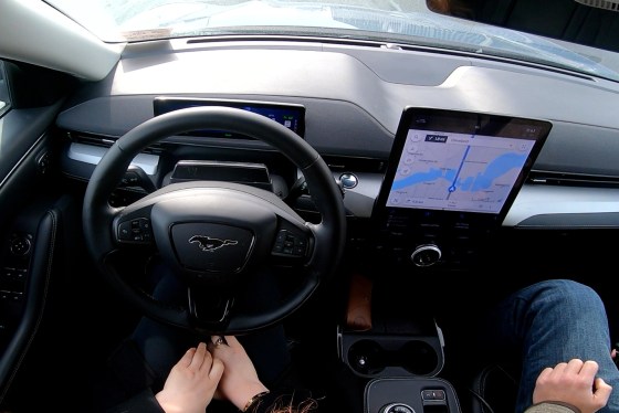 Ford hands free driving