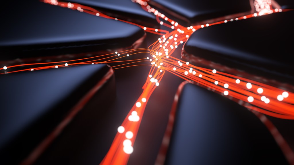 A conceptual illustration representing AI technology