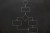 Image of flow chart on a blackboard.