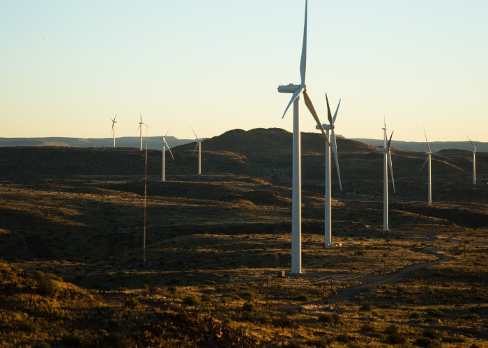 Wind farm by Planet42