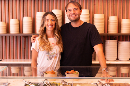 Matteo and Vittoria, Founders, Poke House