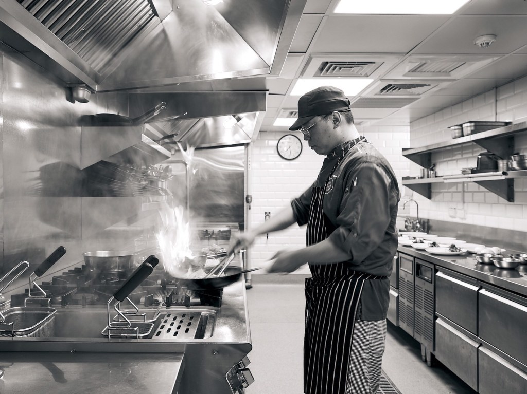 One of JustKitchen's "cloud kitchens" in Taiwan