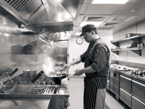 One of JustKitchen's "cloud kitchens" in Taiwan
