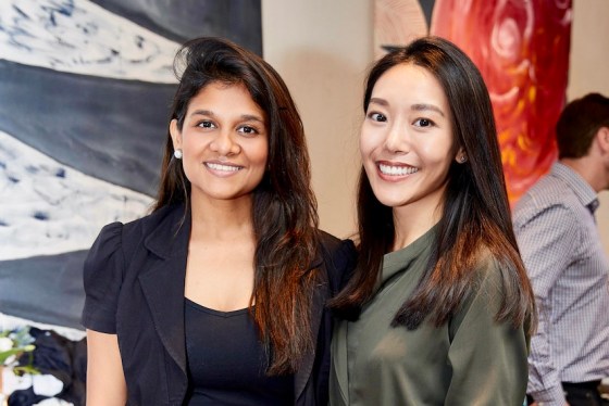 Siddhi Mittal (Left) & Heinin Zhang (Right), founders of Yhangry