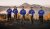 Super's founding team on Mount Bromo in East Java