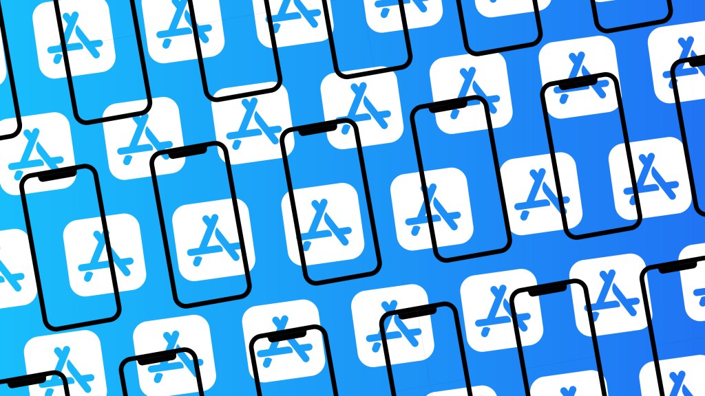App Store logo pattern