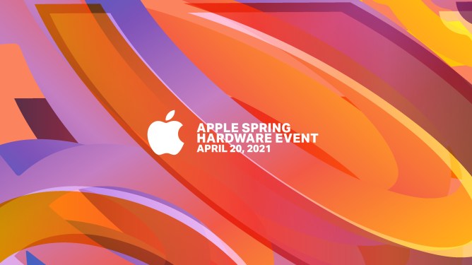 Apple spring hardware event - abstract background