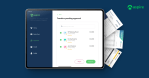 A composite image with screenshots of Aspire's new Bill Pay feature