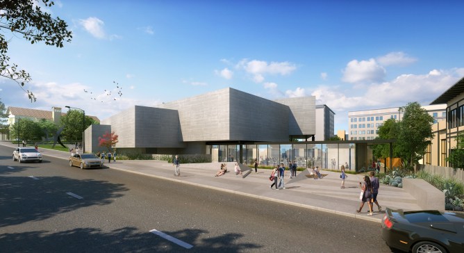 Image of Woon Hon Fai Hall in Berkeley on a sunny day.