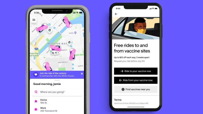 Bandaid-vaccine-Lyft-Rides