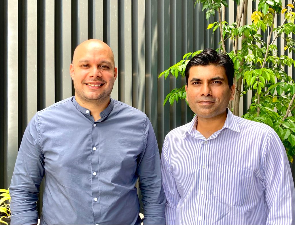 Fewcents co-founders Dushyant Khare and Abhishek Dadoo