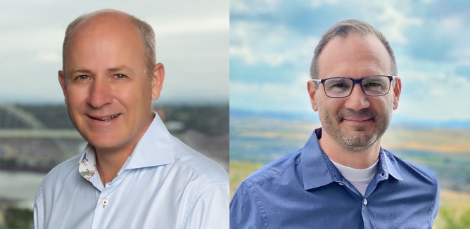 Lew Relic and Bill Patterson of New Relic
