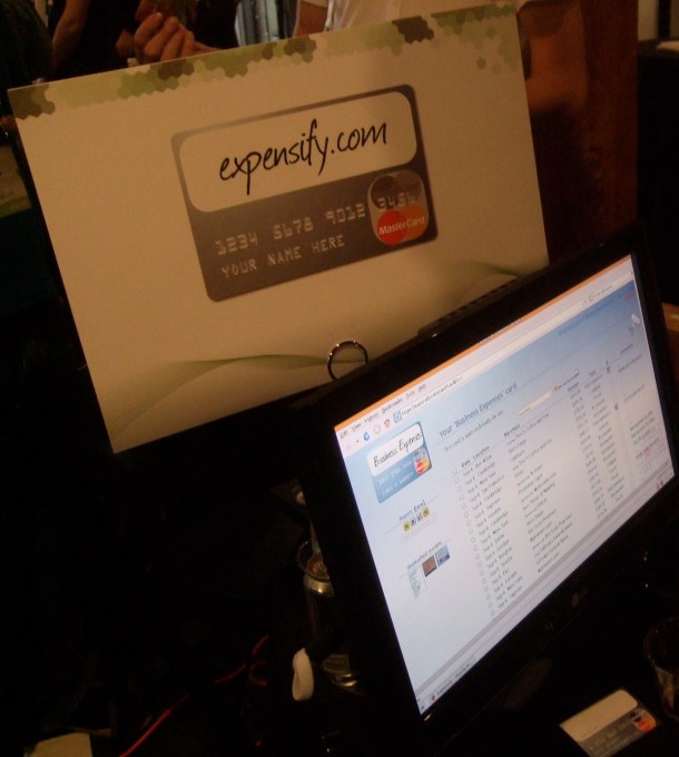 Expensify at TC50 2008