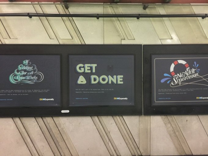 Expensify job ads in Bart