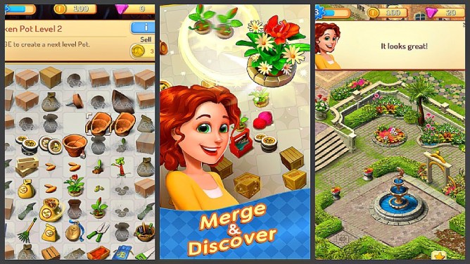 Merge Mansion game